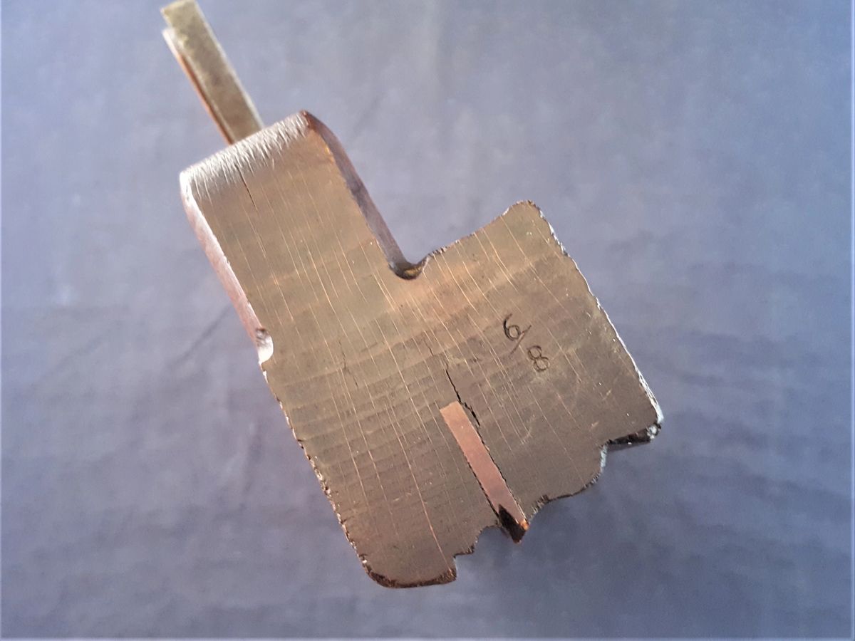 Barkley, Baltimore Reverse Ogee Quirk Astragal Complex Molding Plane